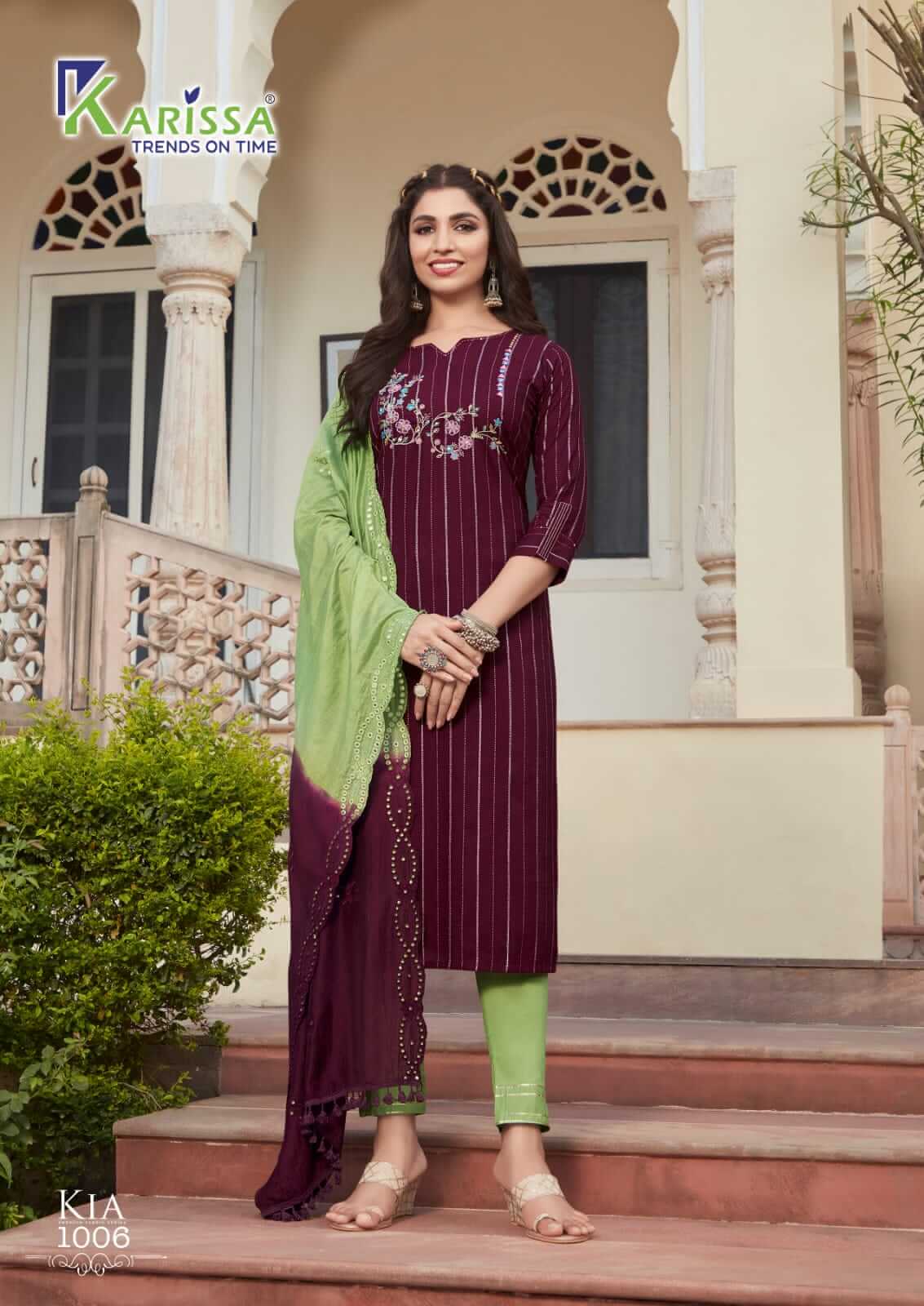 Karissa Kia Embroidery Salwar Kameez Catalog collection 6