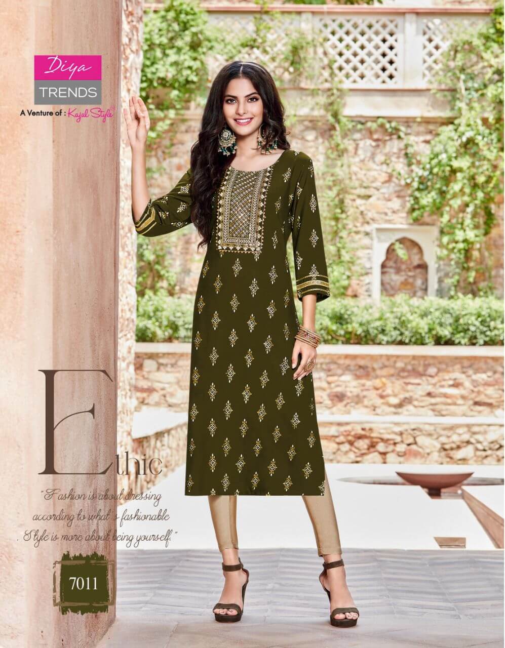 Diya Trends Victoria Vol 7 Printed Kurti collection 6