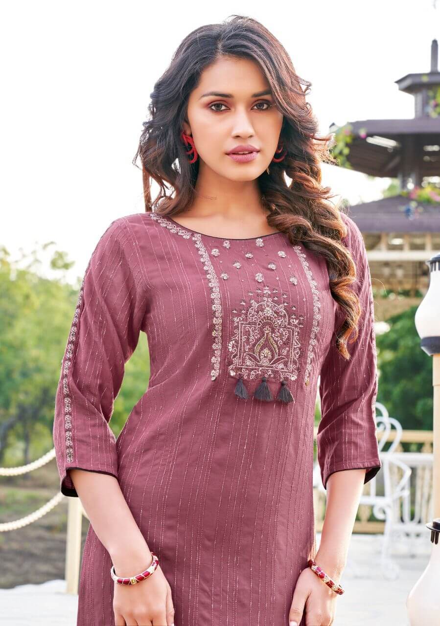 Kadlee Kashish Vol 6 Lurex Kurti collection 9