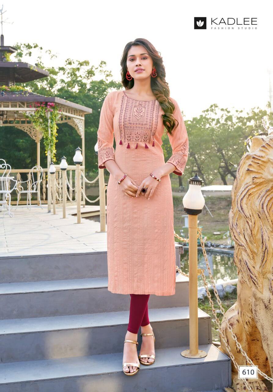 Kadlee Kashish Vol 6 Lurex Kurti collection 4