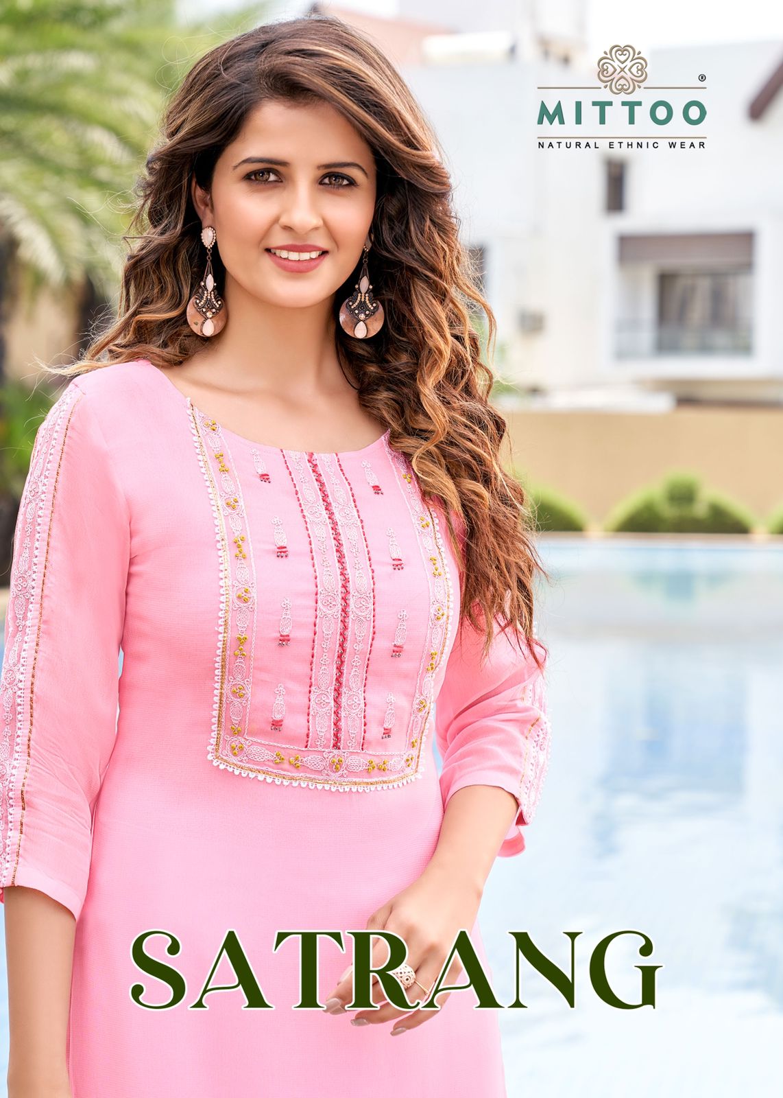 Mittoo Satrang Georgette Kurti Catalog collection 2