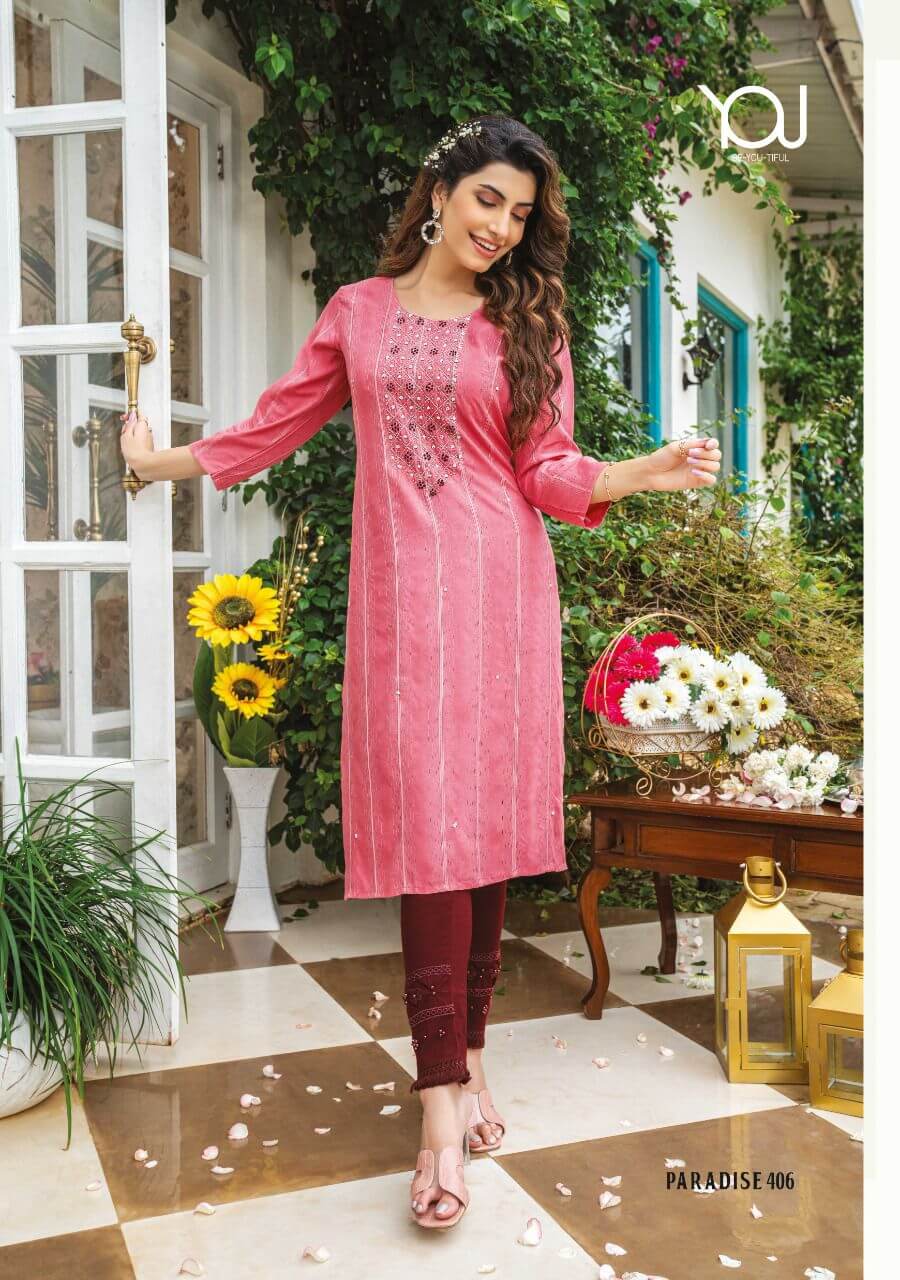 Wanna Paradise Vol 4 Kurtis with bottom collection 7