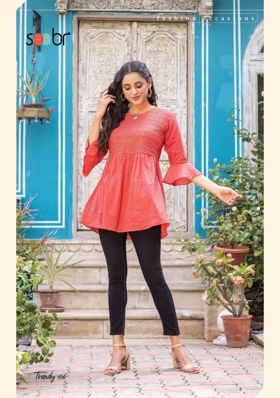 Soobr Trendy Ladies tops Catalog collection 6