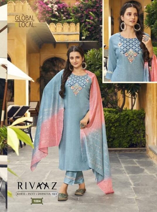 Global Local Rivaaz Churidar Salwar Suits collection 5