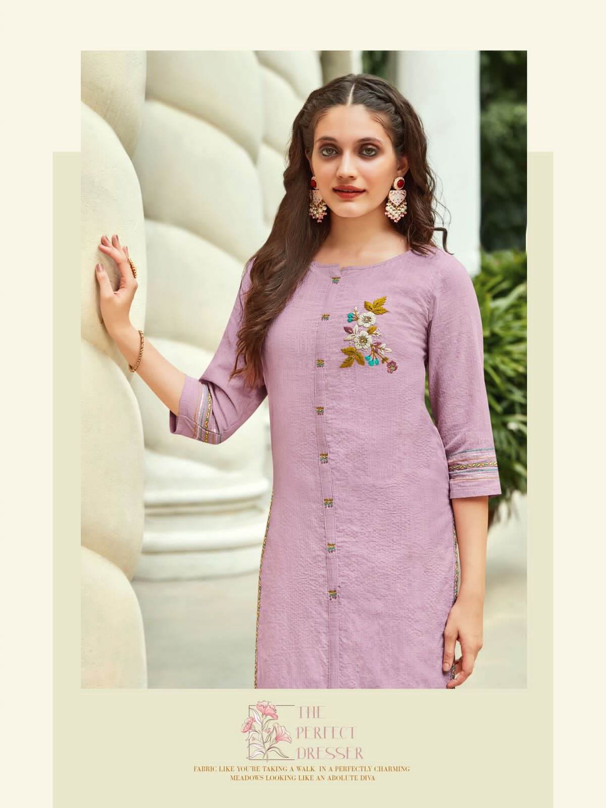 Mittoo Priyal vol 10 Straight Cut Kurti Catalog collection 8