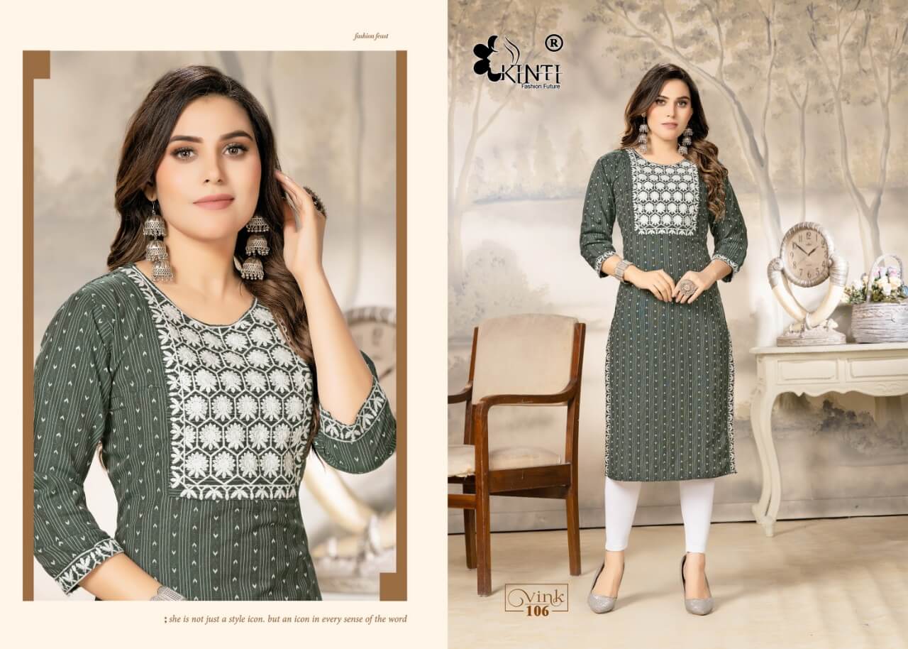 Kinti Vink Casual Wear Kurti Catalog collection 1