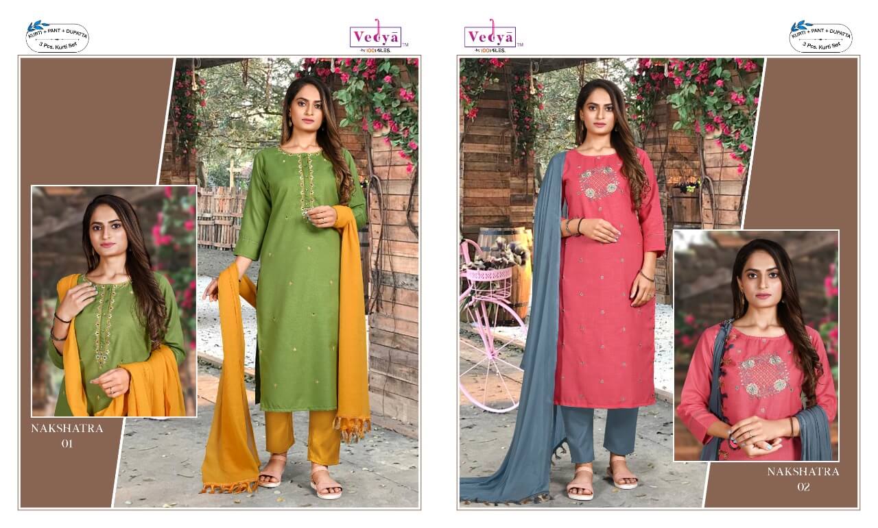 Vedya Nakshatra Readymade Dress Catalog collection 7
