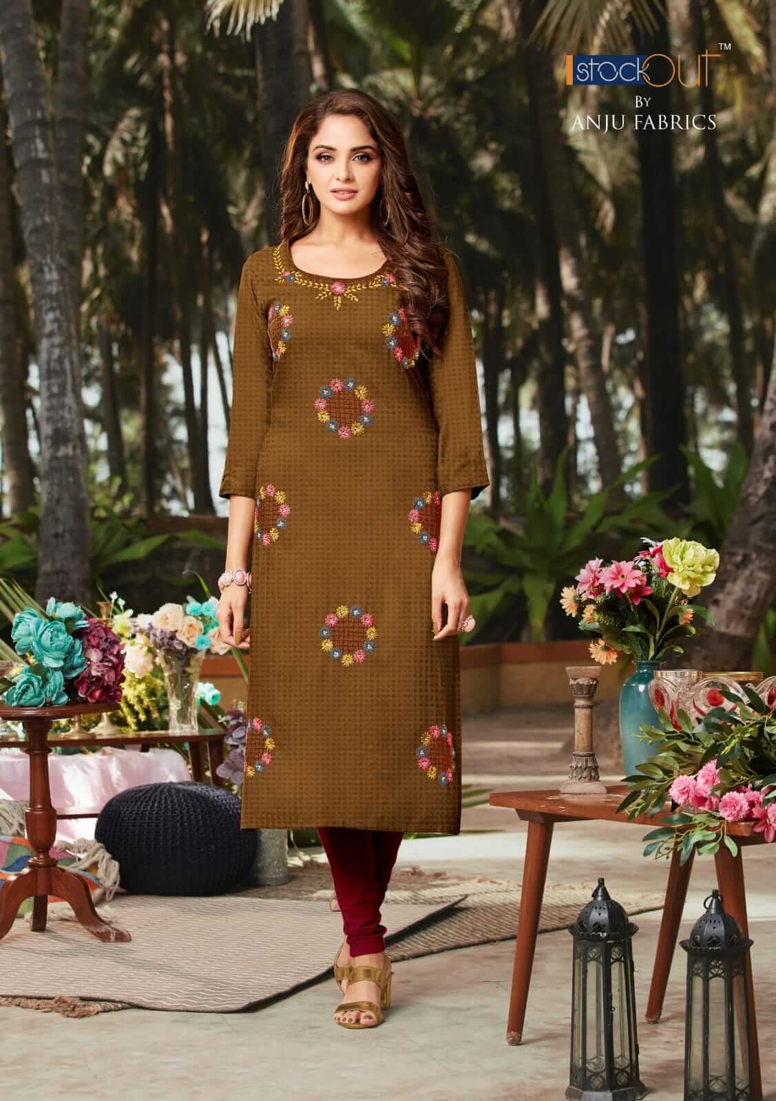 Af Crazy vol 2 Straight Cut Kurti Catalog collection 3