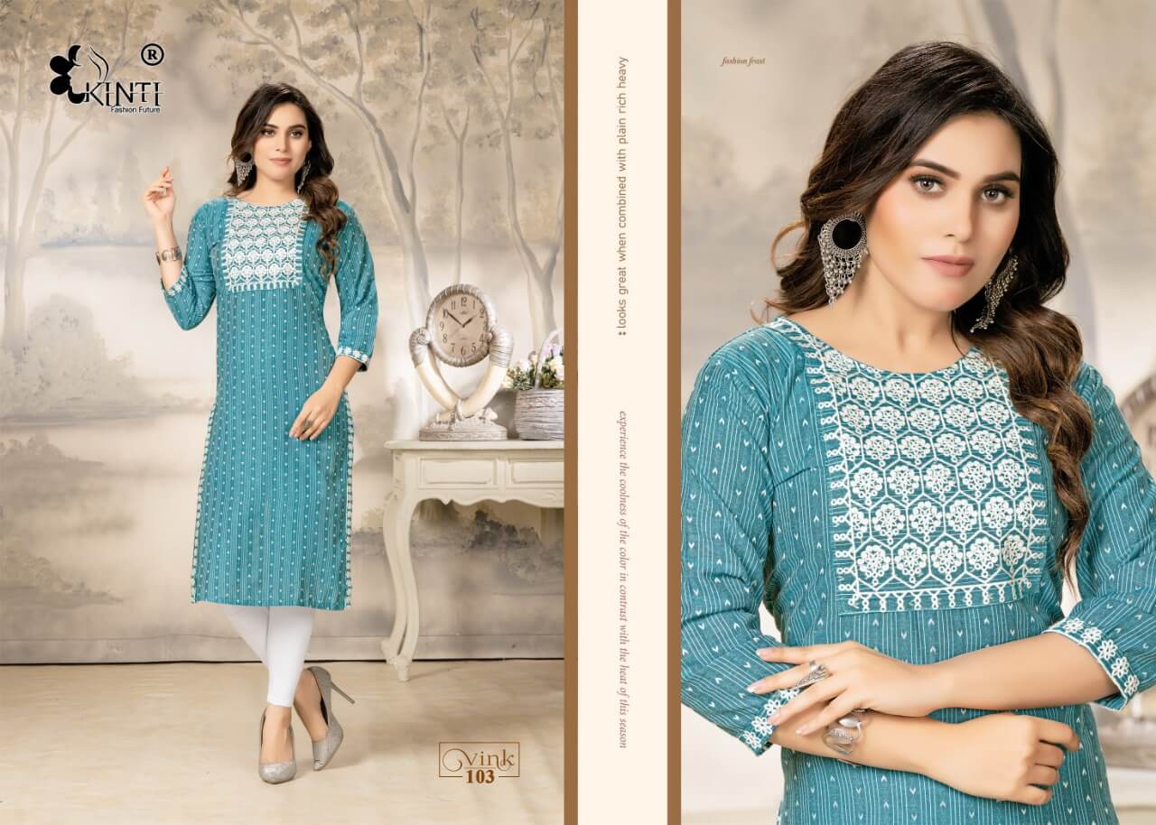 Kinti Vink Casual Wear Kurti Catalog collection 2