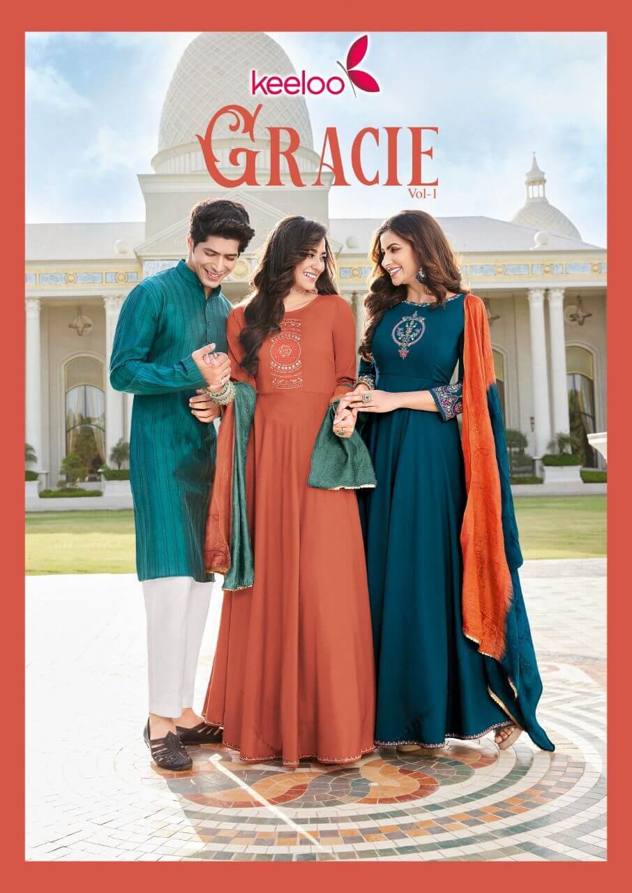 Keeloo Gracie Kurti with Dupatta Catalog collection 7