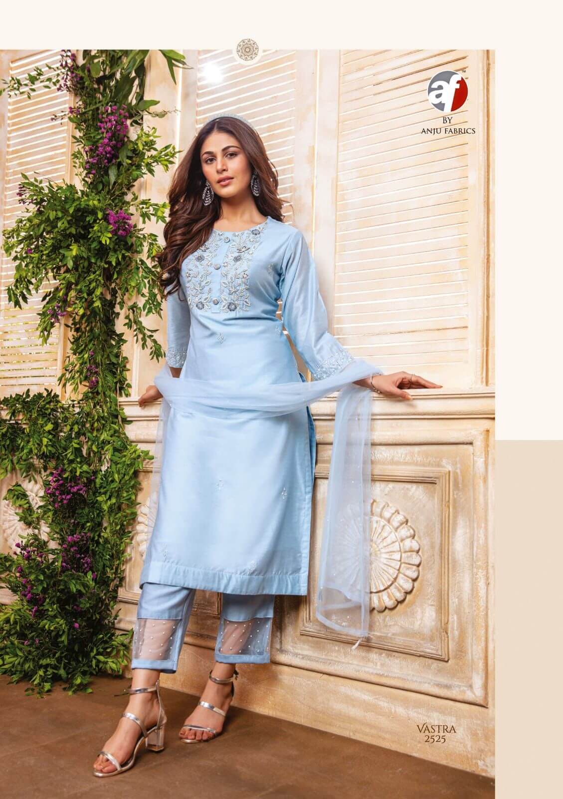 Af Vastra Embroidery Salwar Kameez Catalog collection 1