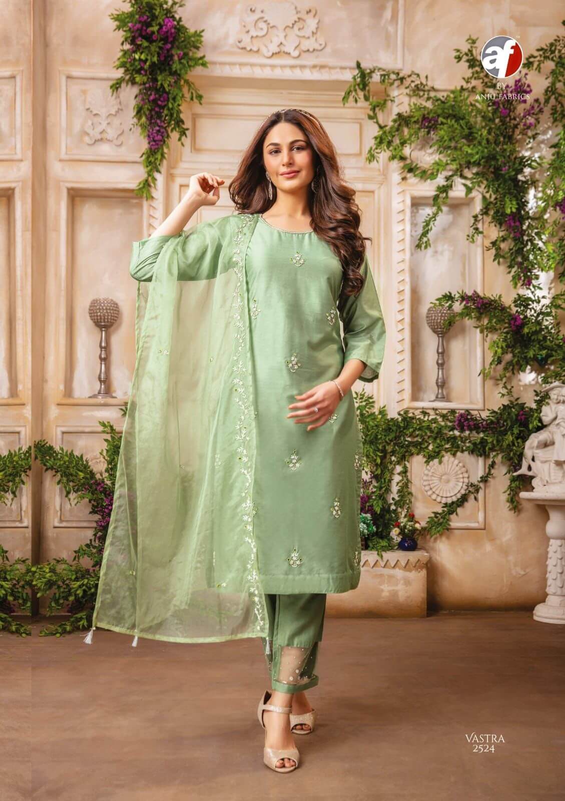 Af Vastra Embroidery Salwar Kameez Catalog collection 3