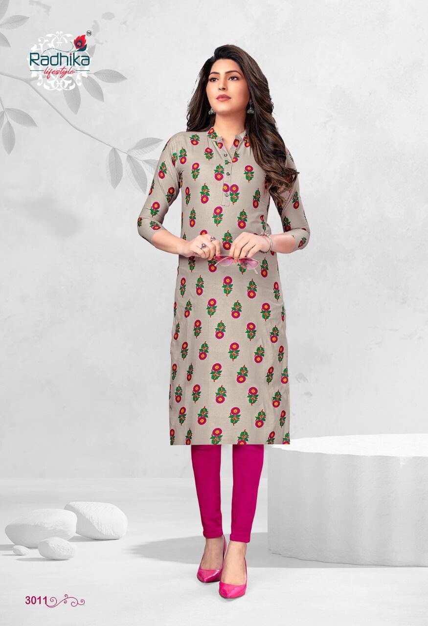 Radhika Traditional vol 3 Casual Wear kurtis collection 2