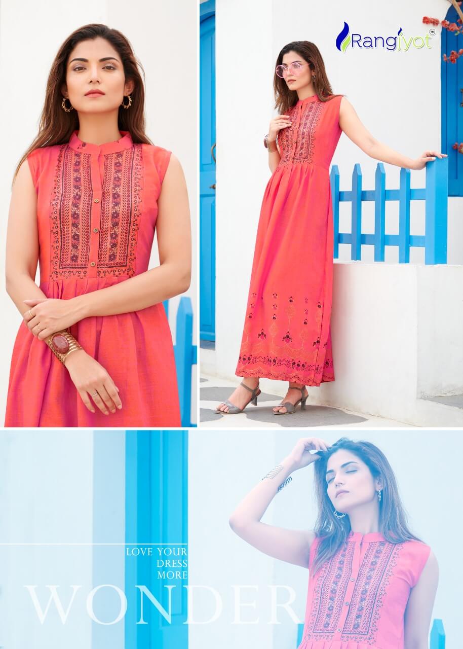 Rangjyot Charvi vol 2 Gowns Catalog collection 7