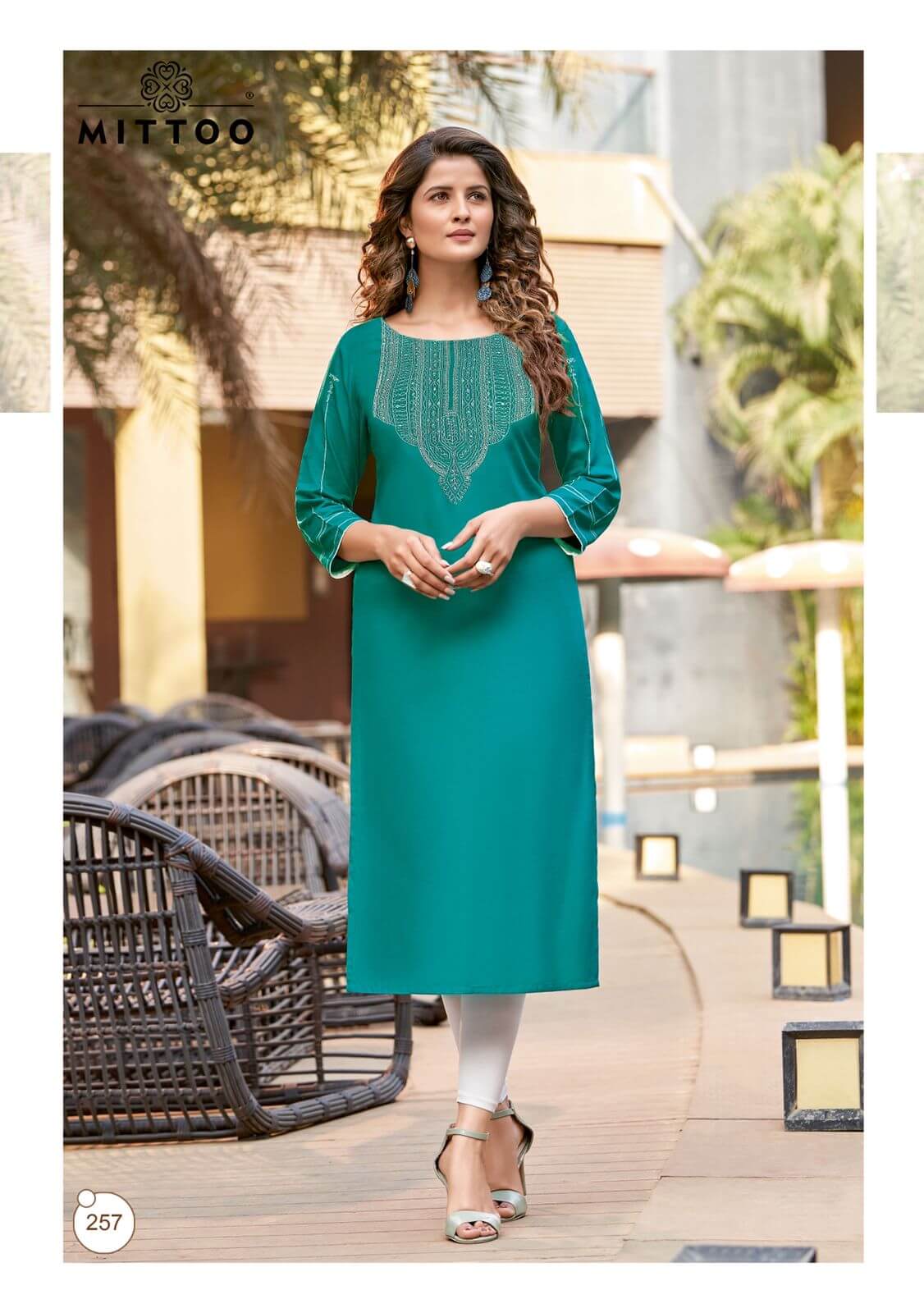 Mittoo Payal vol 18 Embroidery Kurti Catalog collection 6