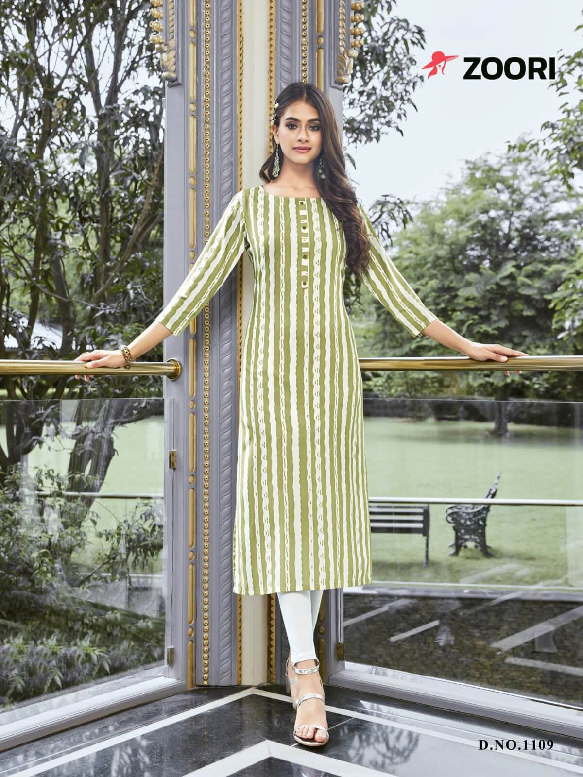 Zoori Akshara vol 18 Casual Wear Kurti Catalog collection 6