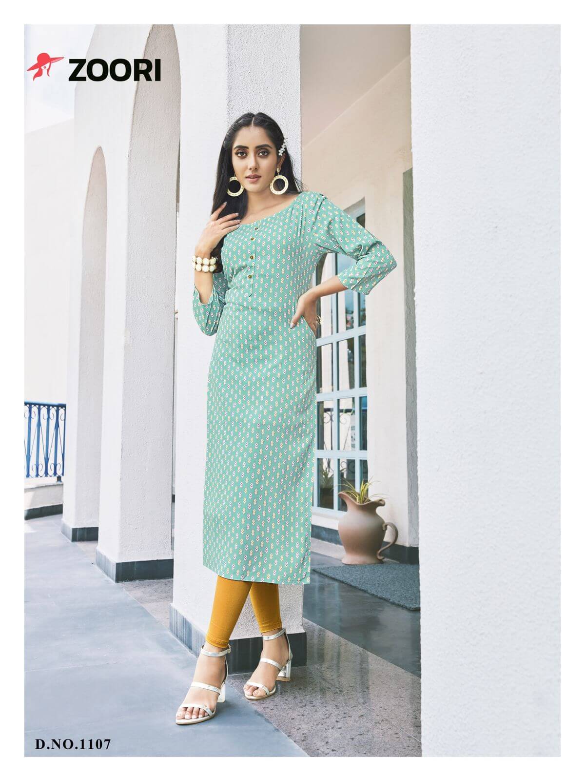 Zoori Akshara vol 18 Casual Wear Kurti Catalog collection 5