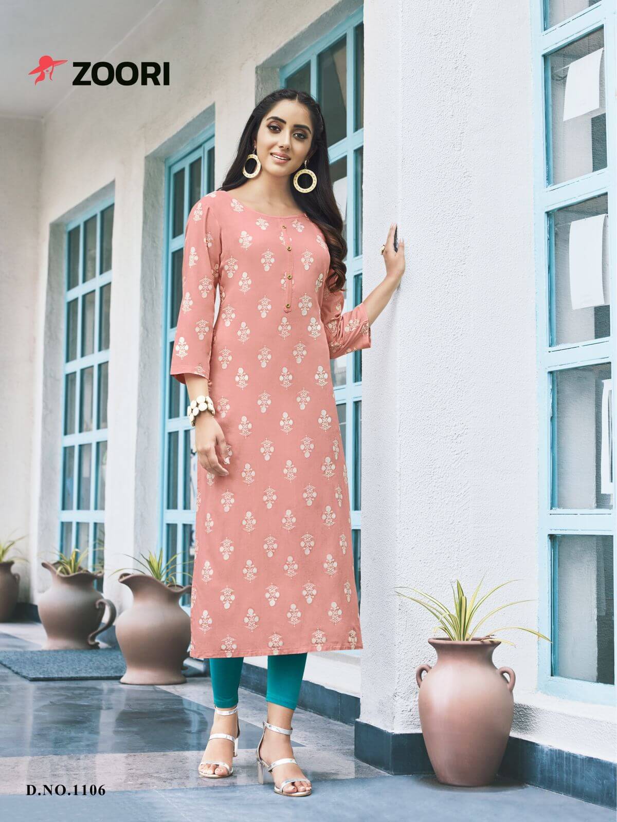 Zoori Akshara vol 18 Casual Wear Kurti Catalog collection 3