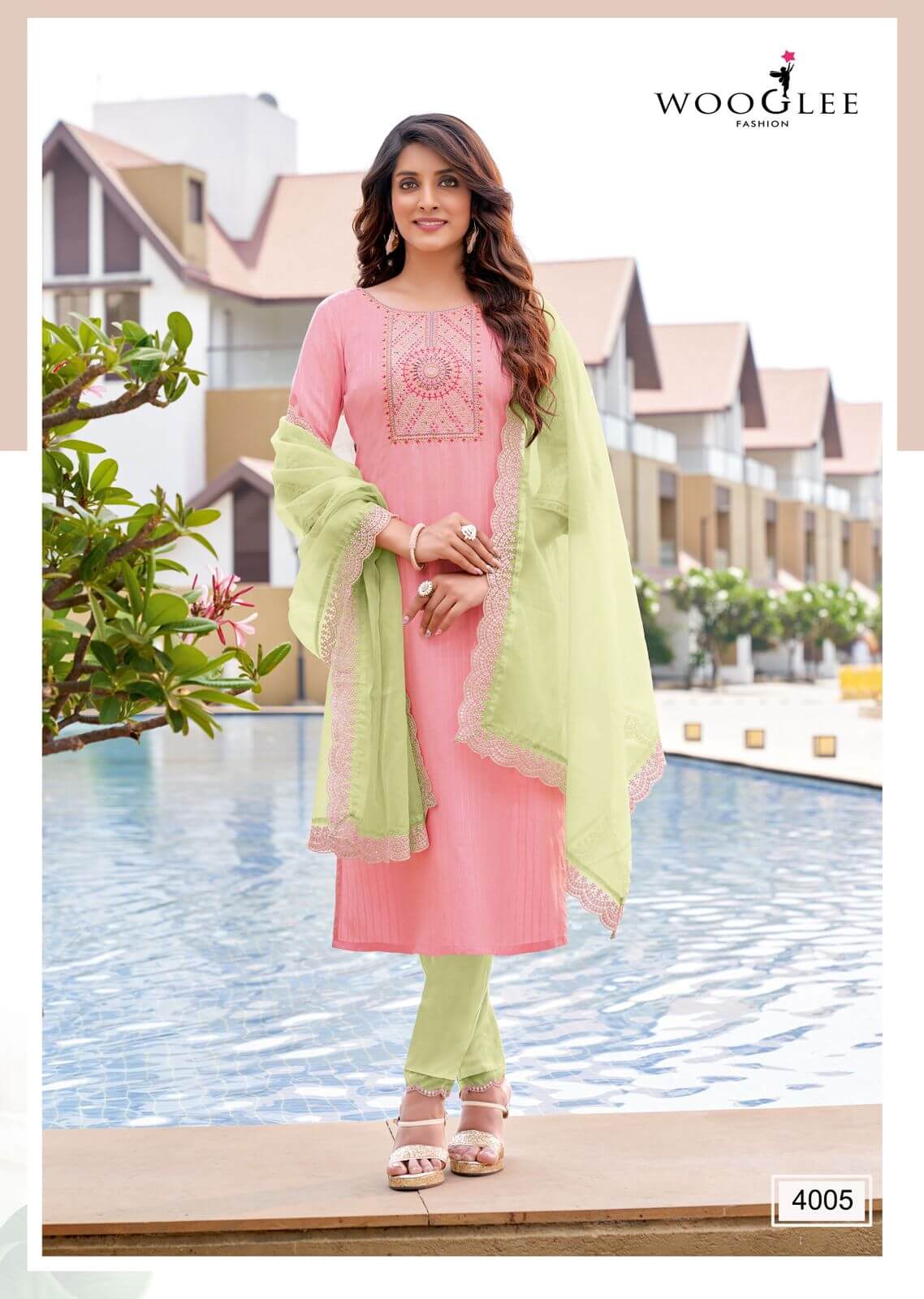 Wooglee Virangna Embroidery Salwar Kameez Catalog collection 6