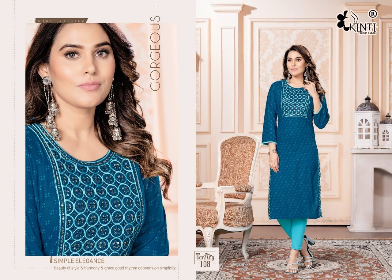 Kinti Tarang Casual Wear Kurti collection 7