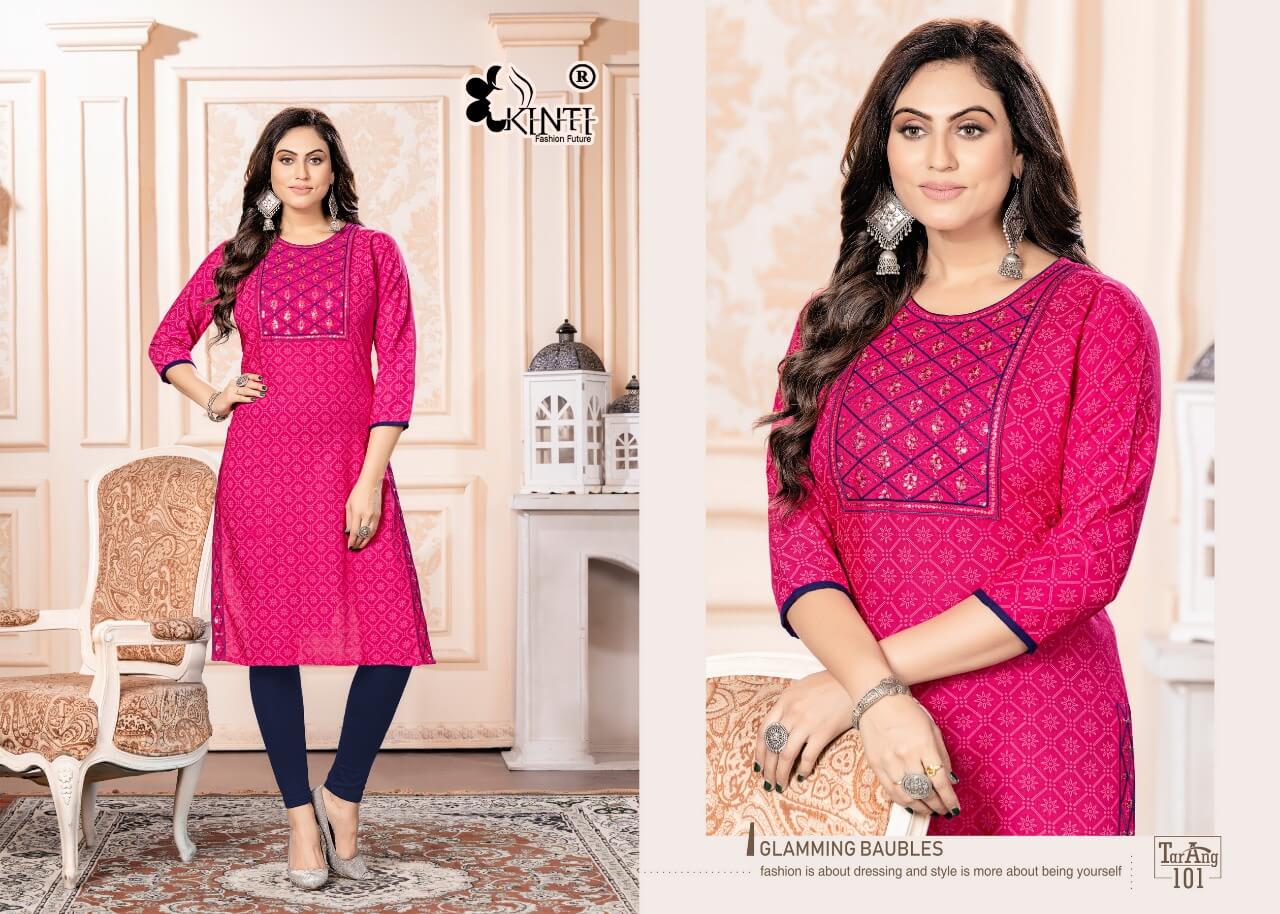 Kinti Tarang Casual Wear Kurti collection 5