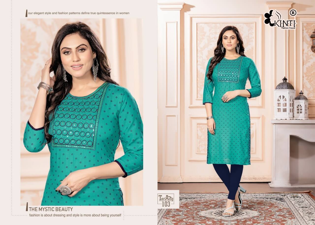 Kinti Tarang Casual Wear Kurti collection 9