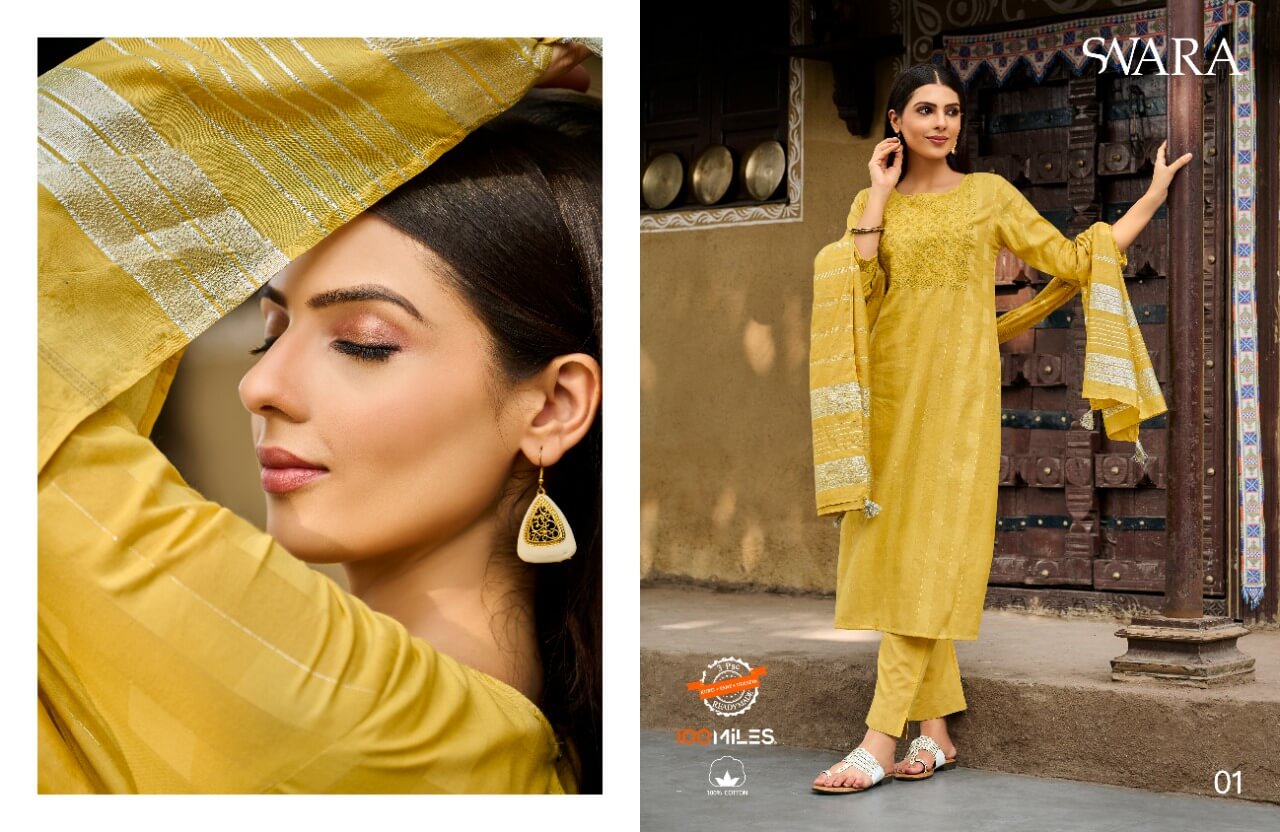 100Miles Swara Readymade Dress Catalog collection 3