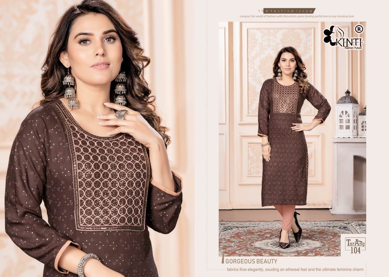 Kinti Tarang Casual Wear Kurti collection 4