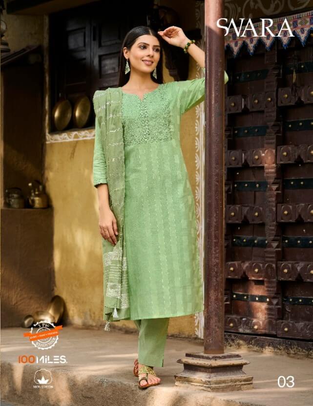 100Miles Swara Readymade Dress Catalog collection 4