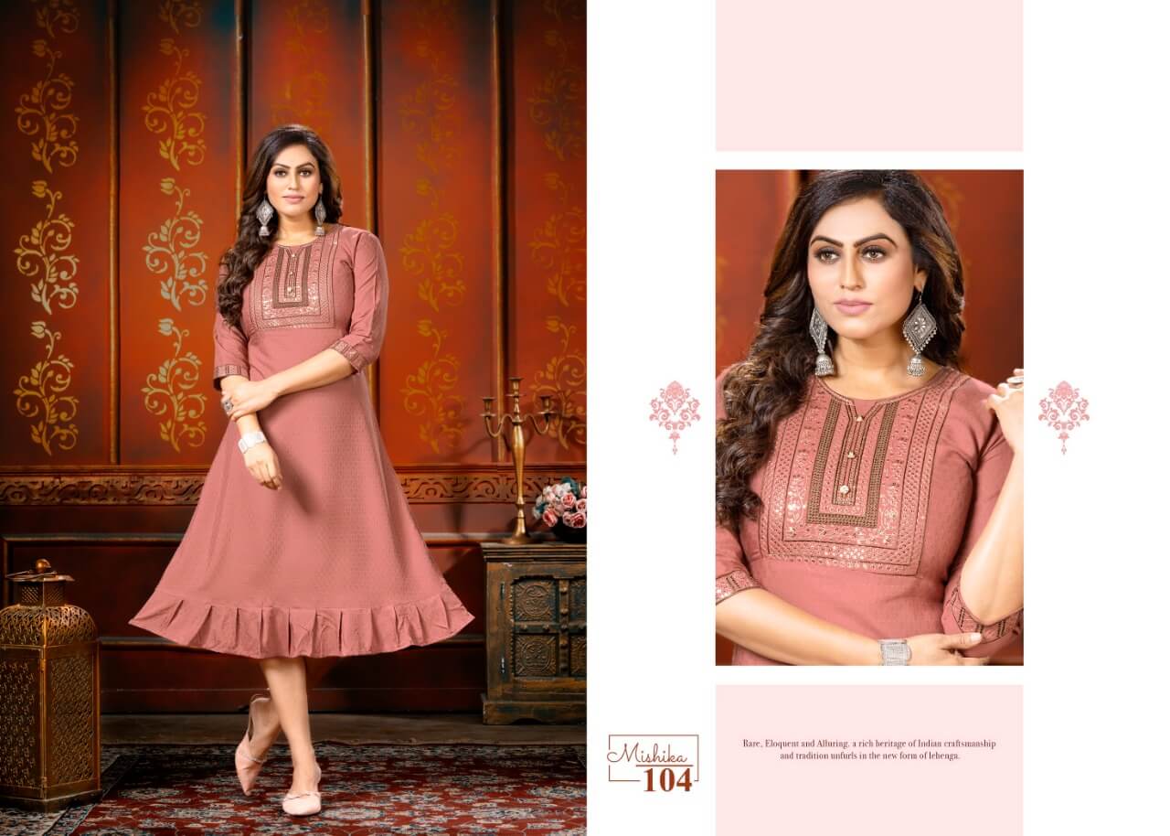 Kinti Mishika A Line Kurti collection 2