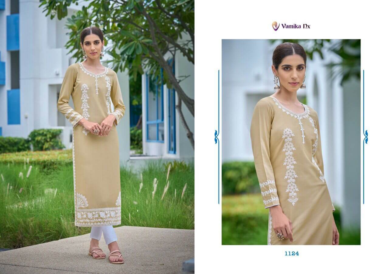 Vamika Nx Rooh vol 5 Lucknowi Work Kurti collection 5