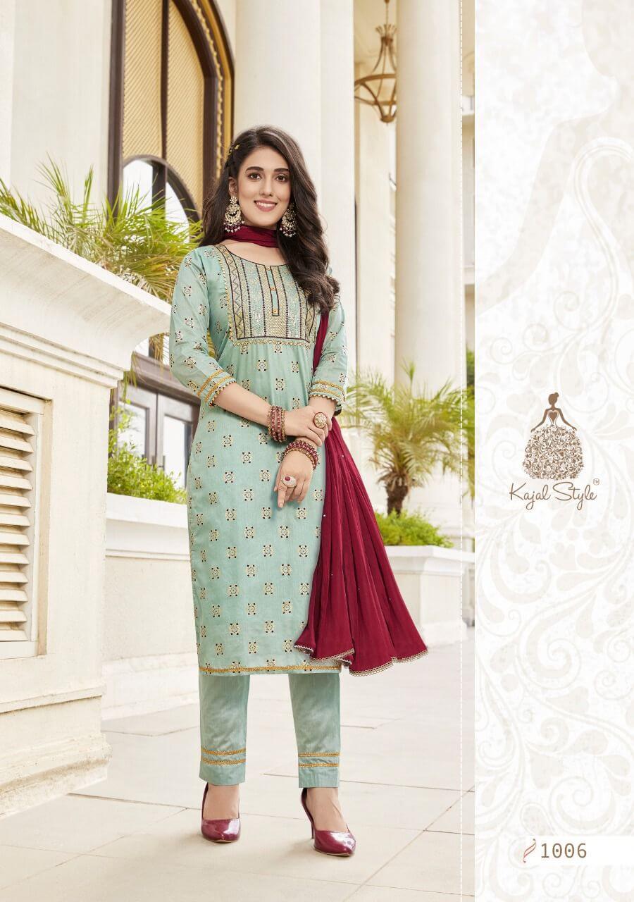 Kajal Style Maan vol 1 Printed Salwar Kameez collection 8