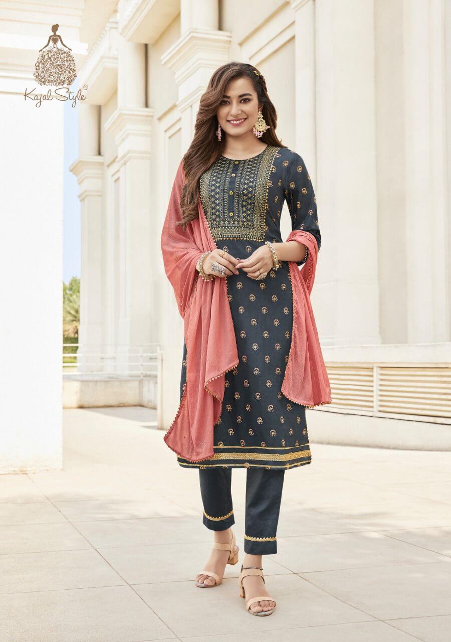 Kajal Style Maan vol 1 Printed Salwar Kameez collection 6