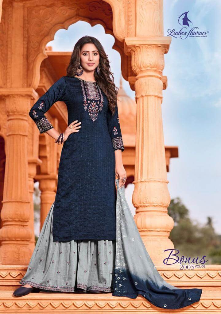 Ladies Flavour Bonus vol 2 Embroidery Salwar Kameez collection 6