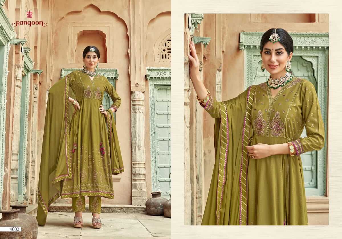 Rangoon Kasturi Anarkali Suits collection 4