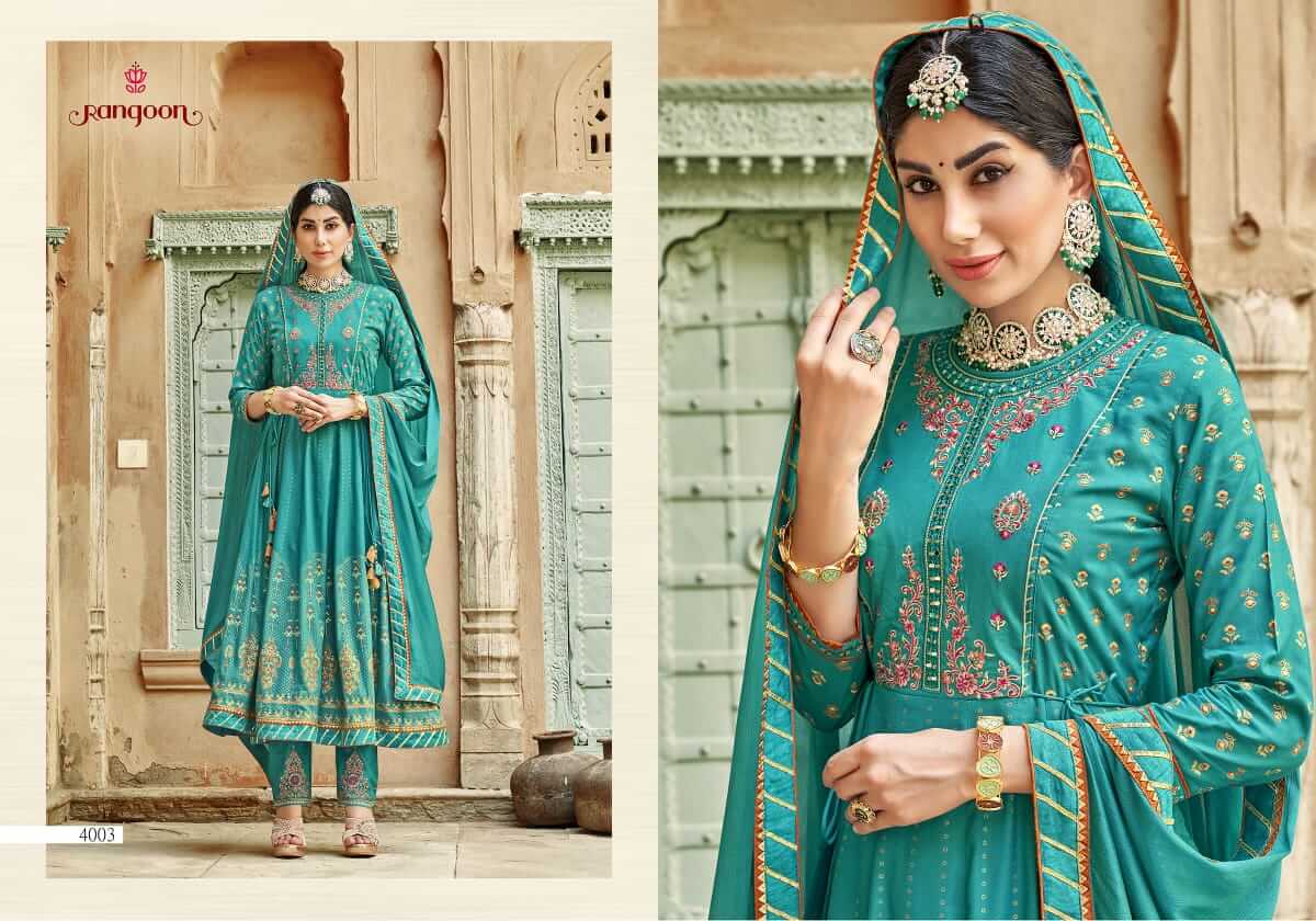 Rangoon Kasturi Anarkali Suits collection 2