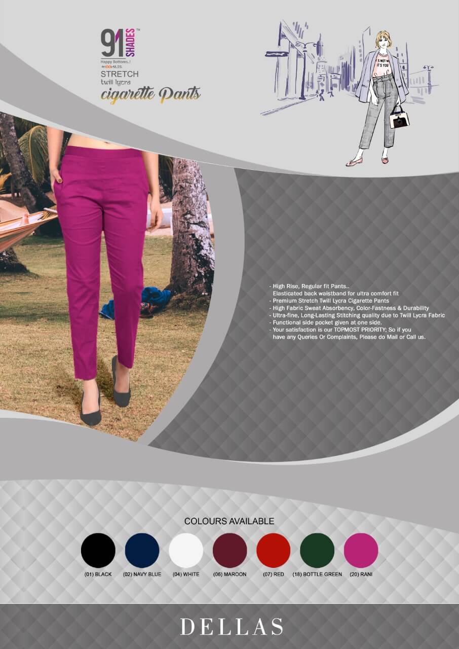 91Shades Dellas Bottom Wear Catalog collection 1