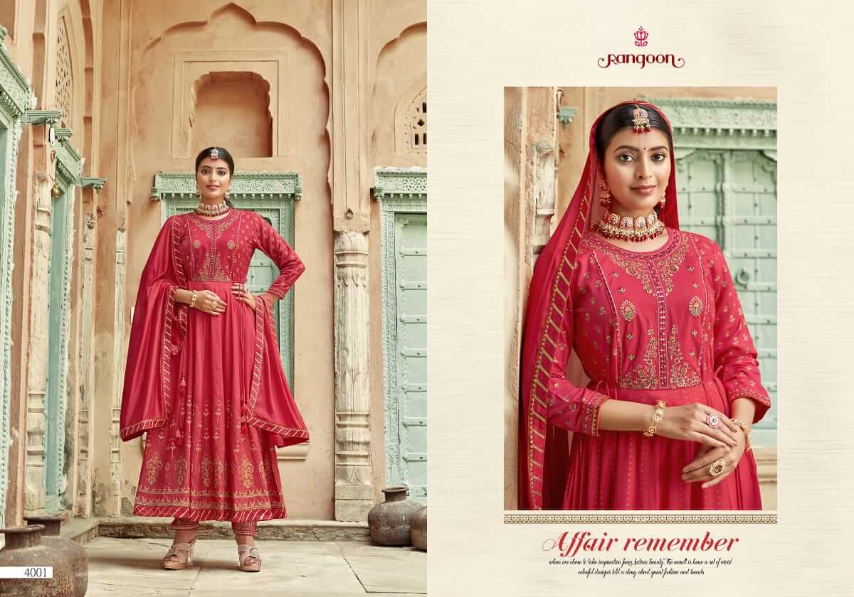 Rangoon Kasturi Anarkali Suits collection 3