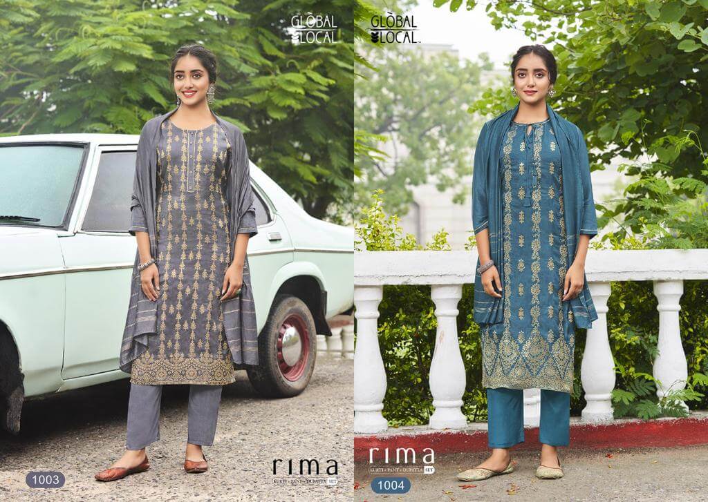 Global Local Rima Churidar Salwar Suits Catalog collection 1