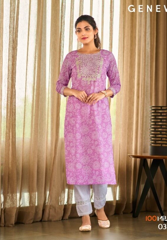 100Miles Geneva Georgette Kurti collection 4