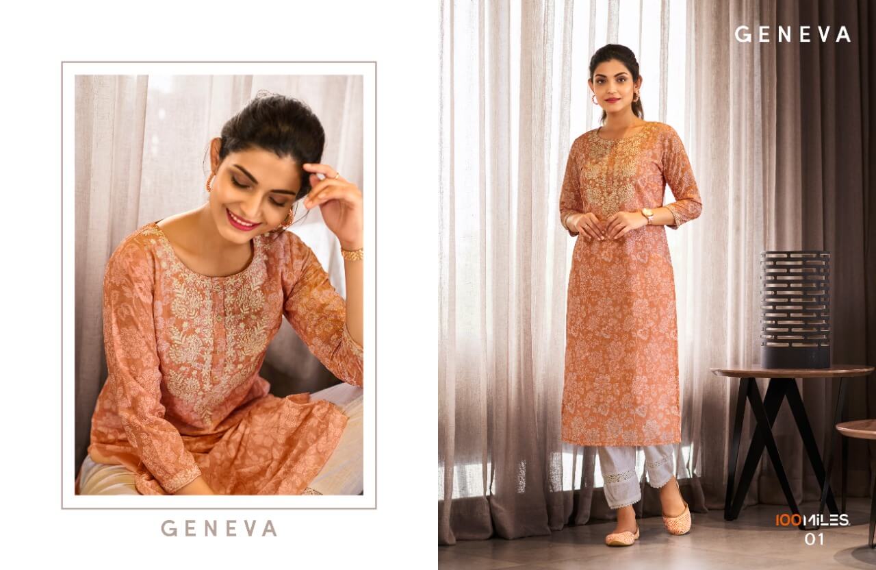 100Miles Geneva Georgette Kurti collection 5