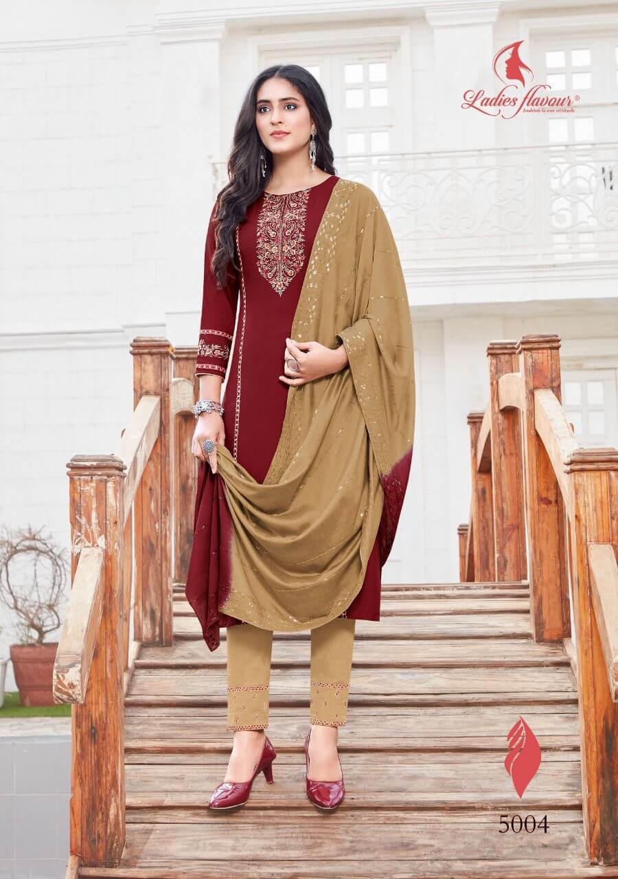 Ladies Flavour Pavitra vol 5 Churidar Salwar Suits Catalog collection 5