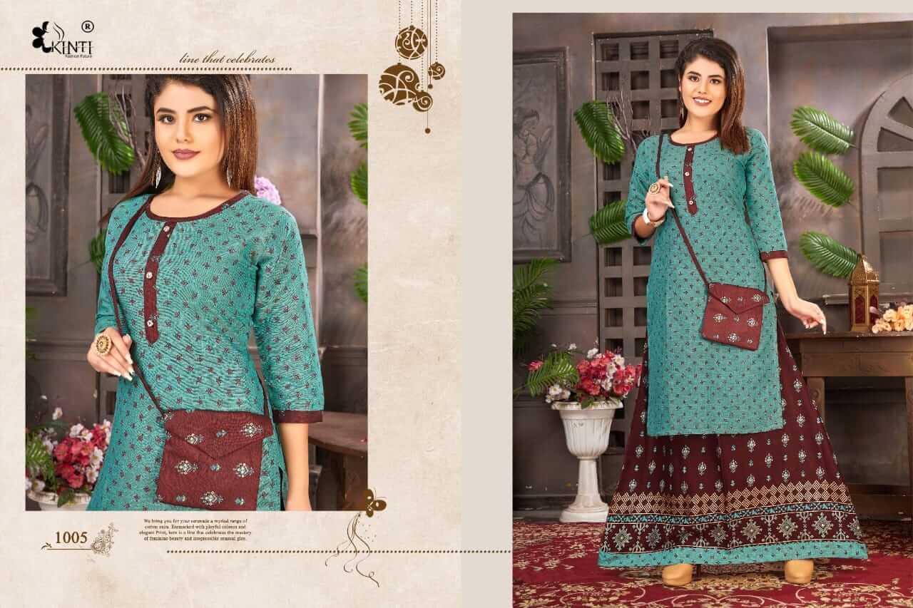 Kinti Hellaro vol 17 Kurtis With bottom Catalog collection 2