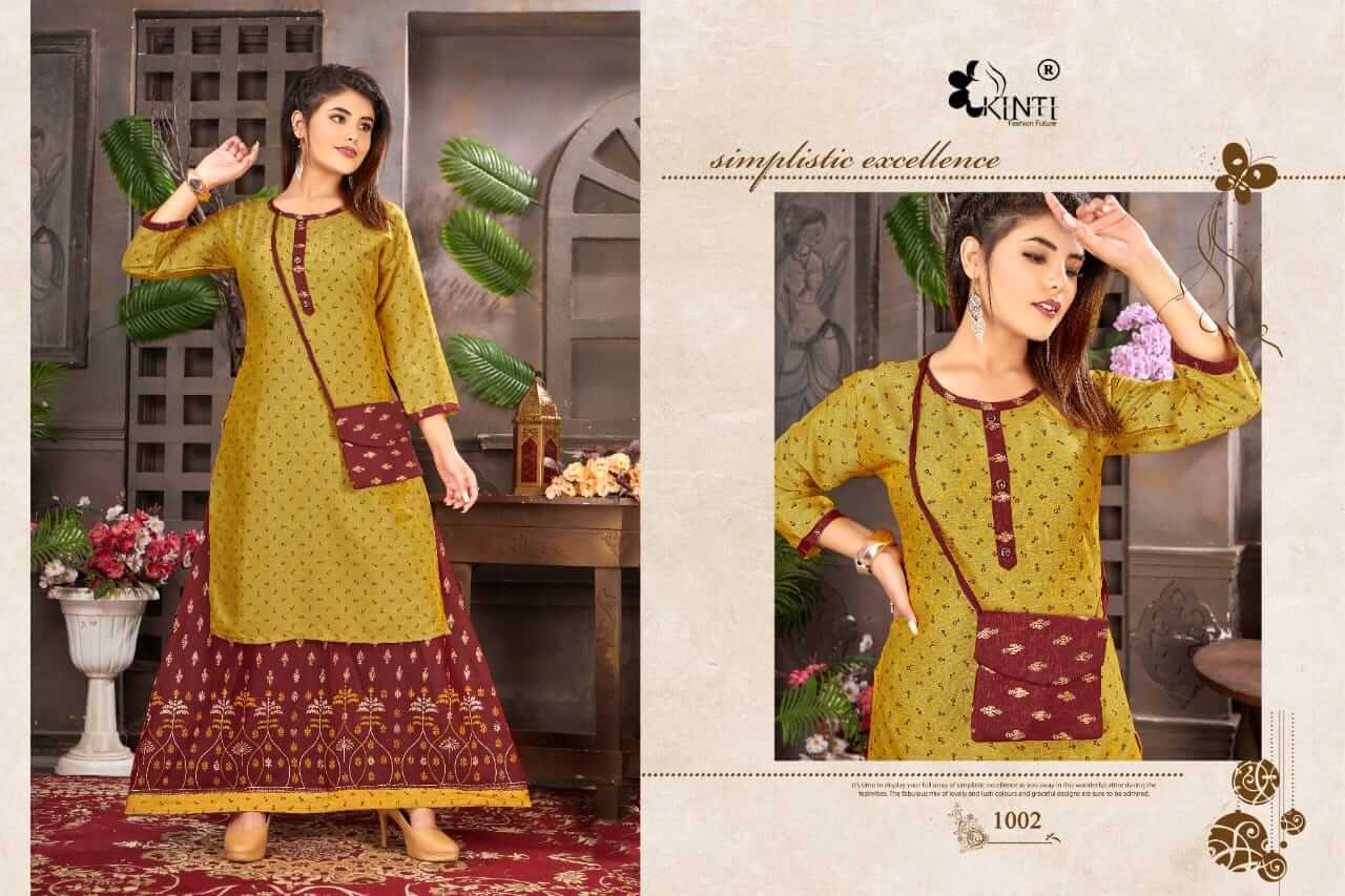 Kinti Hellaro vol 17 Kurtis With bottom Catalog collection 6