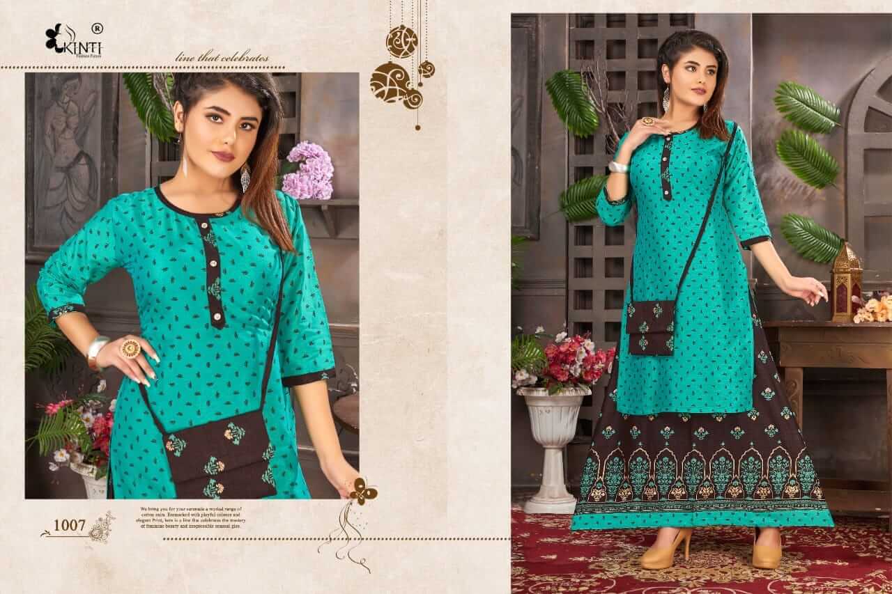 Kinti Hellaro vol 17 Kurtis With bottom Catalog collection 5