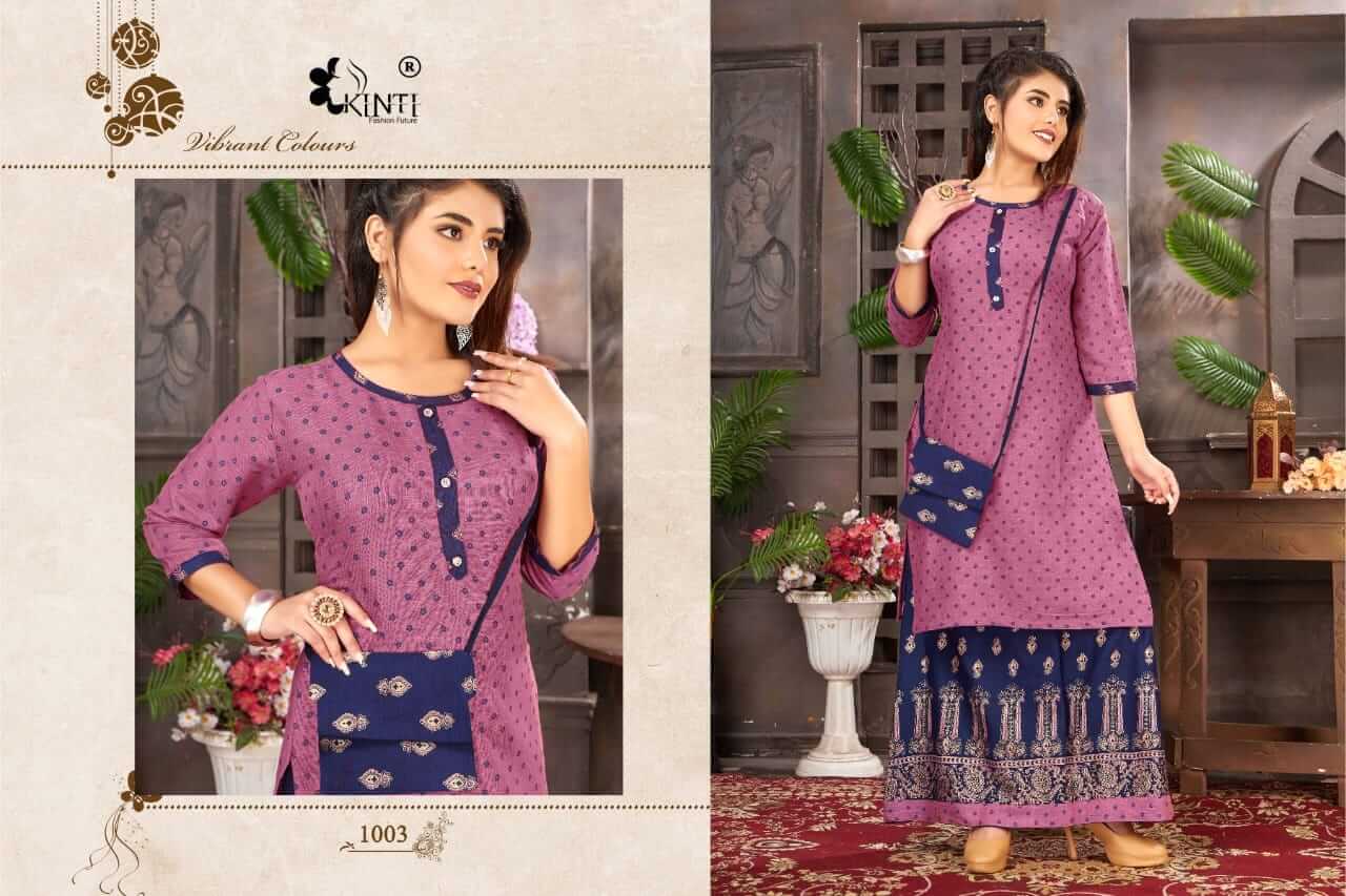 Kinti Hellaro vol 17 Kurtis With bottom Catalog collection 4