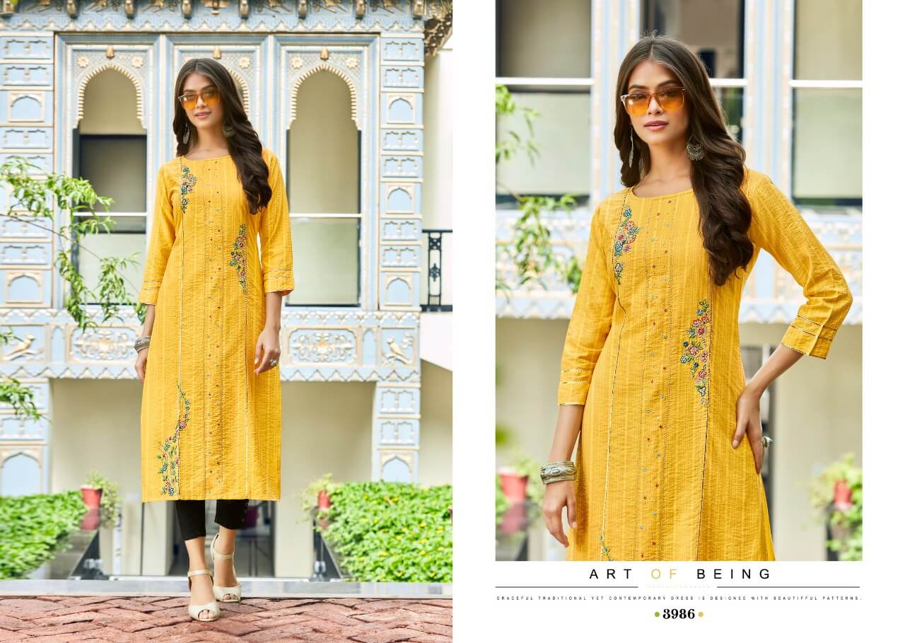 Rangoon Miracal Designer Kurti Catalog collection 1