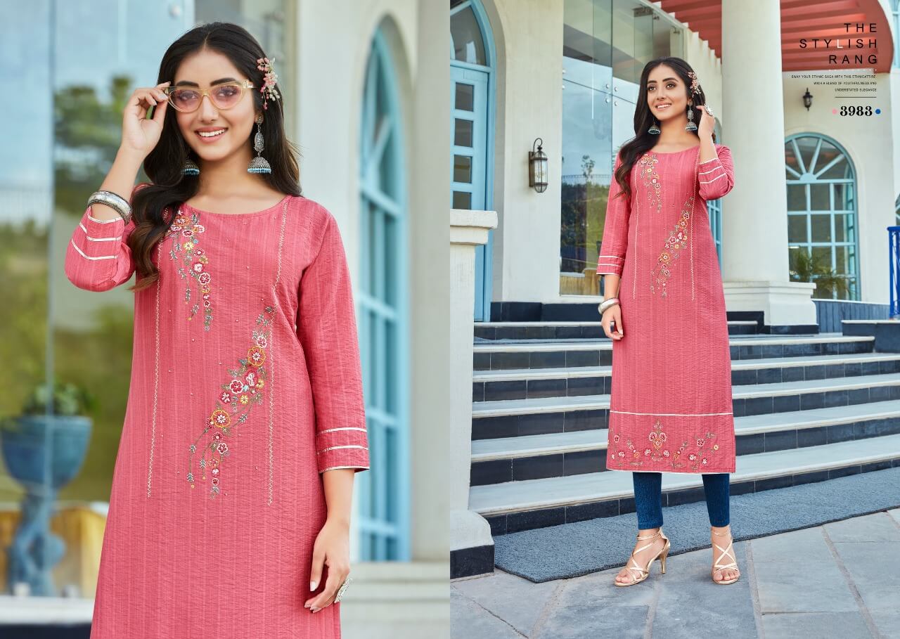 Rangoon Miracal Designer Kurti Catalog collection 6