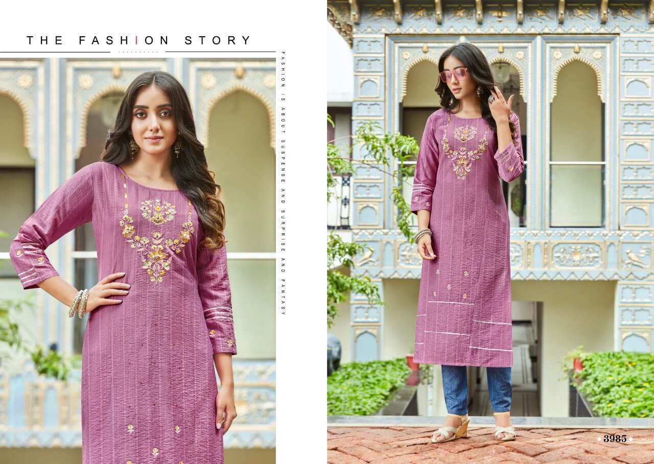 Rangoon Miracal Designer Kurti Catalog collection 3