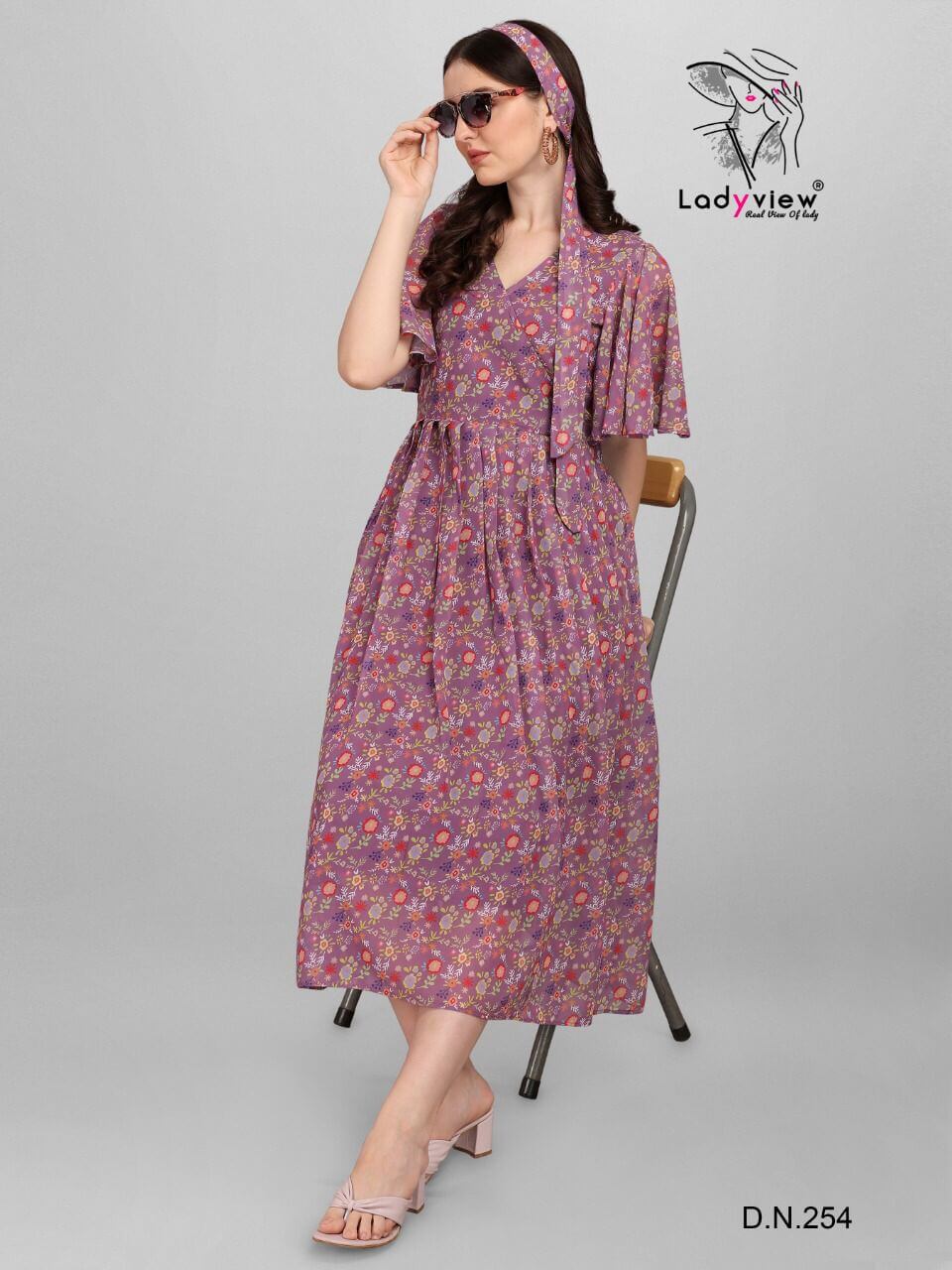 Ladyview Fusion Georgette Kurti collection 3